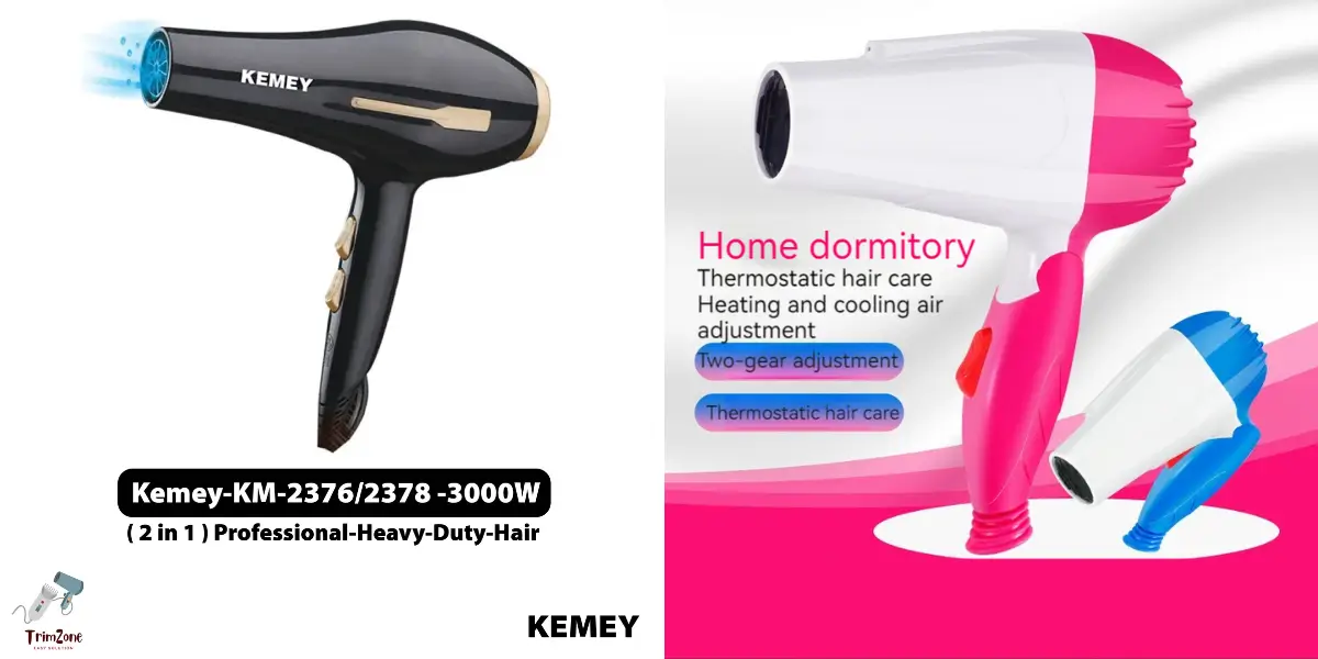 Kemey High Speed Negative Ions Hair Dryer KM-5813 (2).webp